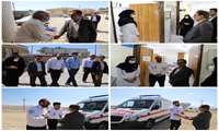  دیدارهای نوروزی رییس دانشکده  علوم پزشکی گراش (پایگاه اورژانس و مرکز خدمات جامع سلامت ارد) 
